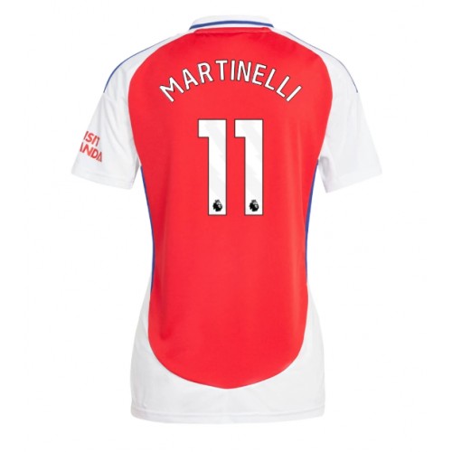 Dres Arsenal Gabriel Martinelli #11 Domaci za Žensko 2024-25 Kratak Rukav